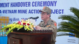 Accelerating mine action for safety and sustainable development