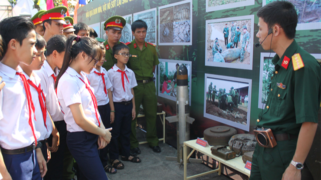 Triển khai các hoạt động tuyên truyền phòng tránh tai nạn bom mìn tại tỉnh Quảng Bình năm 2019